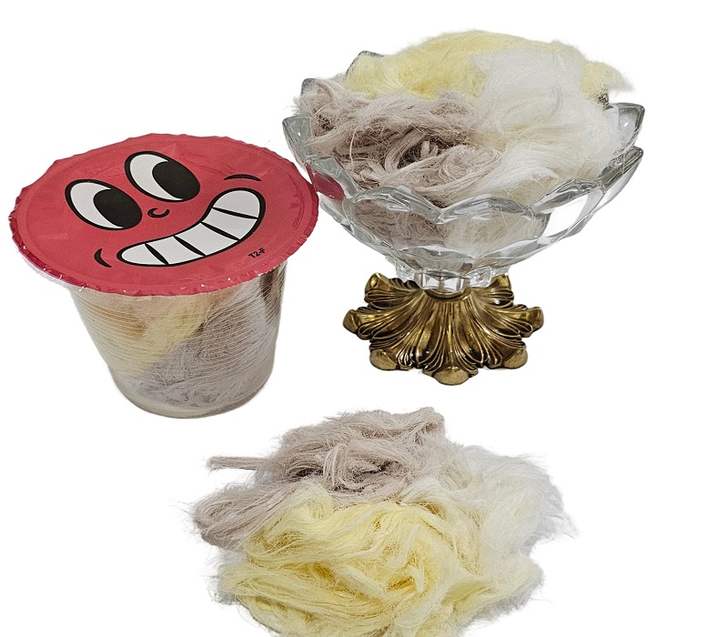 پشمک سه طعم